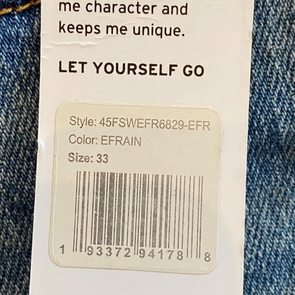 Men’s Hudson Jeans - 33 NEW with tags - Picture 7 of 7